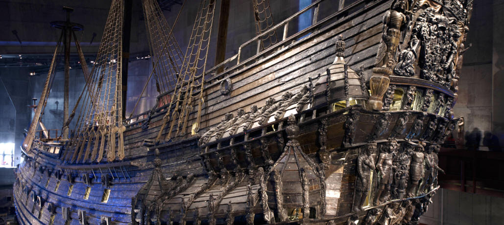 Visit the Vasa Museum to witness a 17th-century warship.