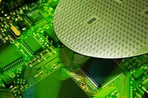 Silicon Wafer chip clean room